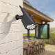 Projecteur Solaire Extérieur 19 LED Pour Jardin Orientable IP65 Avec 8 À 12 H D’Autonomie Pose Murale Ou Sur Piquet - www.yon...