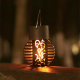 Lot De 2 Lampes Suspendues Solaires Pour Balcon Effet Flamme Allumage Automatique Résistantes À La Pluie 8 Heures - www.yonis...