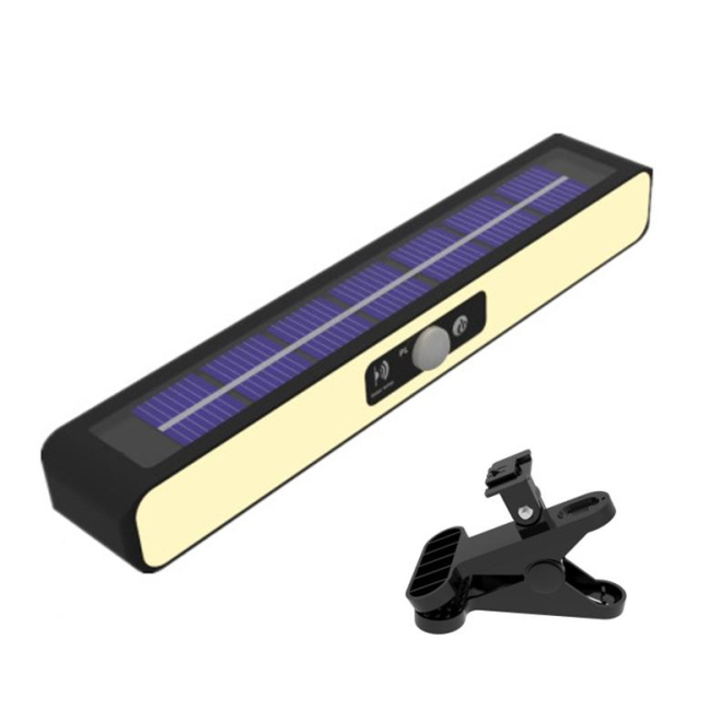 Lampe Solaire Extérieure À Détection De Mouvement Pour Escalier Étanche IP65 Lumière Chaude Et Angle Réglable - www.yonis-sho...