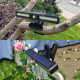 Lampe Solaire Extérieure À Détection De Mouvement Pour Escalier Étanche IP65 Lumière Chaude Et Angle Réglable - www.yonis-sho...