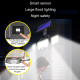 Lampe Murale Solaire LED Extérieure À Détection De Mouvement Télécommandée 192 COB Triple Rotation 450 À 500 Lumens - www.yon...
