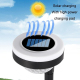 Lampe Solaire LED À Planter Pour Extérieur Double Source Effet Flamme IP65 Autonomie 6 À 12 Heures - www.yonis-shop.com