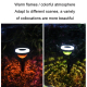 Lampe Solaire LED À Planter Pour Extérieur Double Source Effet Flamme IP65 Autonomie 6 À 12 Heures - www.yonis-shop.com
