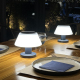 Lampe De Table Solaire Extérieure Pour Bar Camping Et Mariage IP65 4 Intensités Réglables Autonomie De 4 À 17 Heures