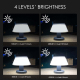 Lampe De Table Solaire Extérieure Pour Bar Camping Et Mariage IP65 4 Intensités Réglables Autonomie De 4 À 17 Heures - www.yo...
