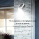 Lampe Solaire Extérieure À Détecteur De Mouvement 126 LED Avec Télécommande 3 Modes Étanche Couverture 150 M² - www.yonis-sho...