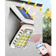 Lampe Solaire Extérieure À Détecteur De Mouvement 126 LED Avec Télécommande 3 Modes Étanche Couverture 150 M² - www.yonis-sho...