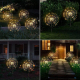 Lampe Solaire De Jardin Effet Feux D’Artifice 360 LED Hauteur 86 cm Télécommande Étanche Autonomie 10 À 12 h - www.yonis-shop...