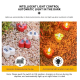 Lampe Solaire Décorative Extérieure Pour Jardin À Lumière Chaude Automatique Étanche IP65 Autonomie 8 Heures - www.yonis-shop...