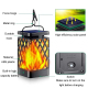 Lampe Solaire LED De Jardin Effet Flamme Design Ajouré Étanche IP65 Allumage Automatique Nocturne Autonomie 8 À 10 Heures - w...