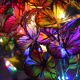 Lampe Solaire De Jardin À Piquer Effet Papillon Réaliste 21 LED Multicolores IP65 Autonomie 10 À 18 H 68 Cm - www.yonis-shop.com