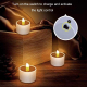 Bougie Solaire Extérieure Pour Jardin Lumière Jaune Clignotante Éclairage Automatique Autonomie 6 À 12 H IP42 - www.yonis-sho...