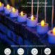Bougie Solaire Extérieure Pour Jardin Lumière Jaune Clignotante Éclairage Automatique Autonomie 6 À 12 H IP42 - www.yonis-sho...