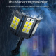 Lampe Murale Solaire Extérieure À Détection De Présence Pour Cour Avec Télécommande 3 Modes Et Autonomie Jusqu’à 12 Heures - ...