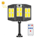 Lampe Murale Solaire Extérieure Pour Cour Et Jardin Avec Détecteur De Mouvement Télécommande Et 3 Modes D’Éclairage