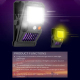 Lampe Murale Solaire Extérieure Anti Moustiques Avec Détecteur De Mouvement Pince Et Autonomie Jusqu’à 10 H - www.yonis-shop.com