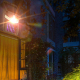 Lampe Murale Solaire LED Pour Jardin Avec Détecteur De Mouvement 3 Modes Lumière Violette Résistante Aux Intempéries - www.yo...