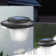 Lampe Murale Solaire Extérieure À Détecteur De Mouvement 3 Modes Batterie 1000 mAh Éclairage Blanc