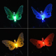 Guirlande Lumineuse Papillons Solaire À Fibre Optique 5 m 20 LED Couleurs Changeantes Résistante Aux Intempéries IP44 - www.y...