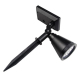 Projecteur Solaire Extérieur 2 En 1 À 4 LED Orientable Étanche IP65 200 Lumens Allumage Automatique Plus De 12 Heures - www.y...