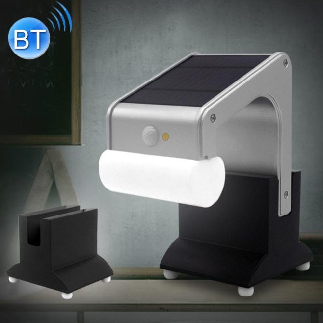 Lampe Solaire Extérieure Étanche IP65 Avec Détecteur De Mouvement Télécommande Et Enceinte Bluetooth 800 Lumens - www.yonis-s...