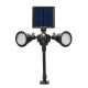 Projecteur LED Solaire Double Tête Pour Jardin Avec Détecteur De Mouvement 1000 Lumens Et Autonomie 10 Heures - www.yonis-sho...