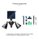 Projecteur LED Solaire Double Tête Pour Jardin Avec Détecteur De Mouvement 1000 Lumens Et Autonomie 10 Heures - www.yonis-sho...