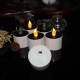 Lot De 6 Lampes Bougies Solaires LED Lumière Blanche Chaude Sans Flamme Ni Fumée Pour Décoration - www.yonis-shop.com