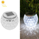 Lanterne Solaire Décorative En Verre Pour Jardin IP65 Sans Câblage Allumage Automatique Autonomie 8 À 10 Heures