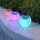 Lanterne Solaire Décorative En Verre Pour Jardin IP65 Sans Câblage Allumage Automatique Autonomie 8 À 10 Heures - www.yonis-s...
