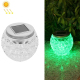Lanterne Solaire Décorative En Verre Pour Jardin IP65 Sans Câblage Allumage Automatique Autonomie 8 À 10 Heures - www.yonis-s...