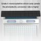 Lampe Murale Solaire LED Extérieure 112 LED Étanche IP65 Détection Intelligente 4 Modes Batterie 2200 mAh - www.yonis-shop.com
