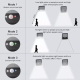 Lampe Murale Solaire Extérieure 48 LED Bicolores Détecteur De Mouvement IP65 450 lm Télécommande 3 Modes 马会 - www.yonis-shop.com