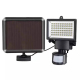 Projecteur Solaire Extérieur À Détecteur De Mouvement 120 LED Angle 180° Détection Jusqu’à 15 M Autonomie 4 H 30