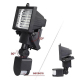 Projecteur Solaire Extérieur À Détecteur De Mouvement 120 LED Angle 180° Détection Jusqu’à 15 M Autonomie 4 H 30 - www.yonis-...