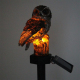 Lampe Solaire LED En Forme De Hibou Pour Jardin Et Pelouse IP65 En Résine Avec Allumage Automatique La Nuit - www.yonis-shop.com