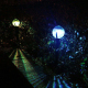 Lampe Solaire LED Pour Jardin À Lumière Colorée Détecteur De Lumière IP65 Autonomie 10 Heures Ø10 Cm Hauteur 42,5 Cm - www.yo...