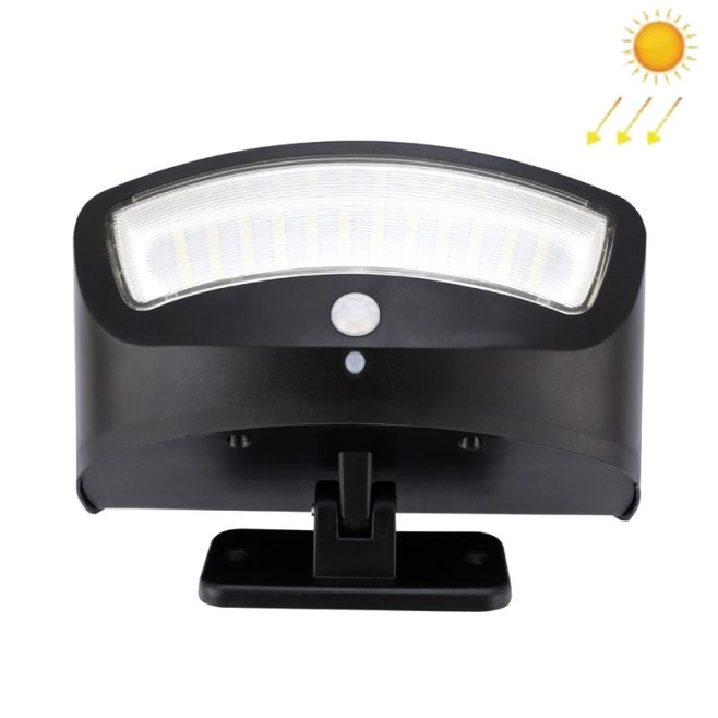 Applique Murale Solaire Extérieure 36 LED Pour Jardin Et Balcon Avec Détection De Mouvement IP65 12 H D’Autonomie Lumière Bla...