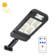 Lampe Murale Solaire Extérieure Pour Jardin À Détecteur De Mouvement 3 Modes 128 LED Étanche Avec Télécommande