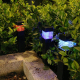 Lampe Solaire Extérieure Colonne Carrée Pour Jardin Et Pelouse LED IP65 Allumage Automatique Autonomie 8 À 10 Heures - www.yo...