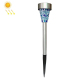 Lampes Solaires De Jardin LED Lot De 3 En Verre Mosaïque Bleu IP65 Avec Allumage Automatique 6 À 12 Heures - www.yonis-shop.com