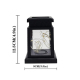 Lanterne Solaire LED Décorative À Motifs Colorés 20 Lumières IP65 8 À 10 Heures Batterie Non Incluse - www.yonis-shop.com