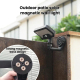 Lampe Murale Solaire Extérieure À Détecteur De Mouvement Fixation Magnétique Éclairage Chaud Étanche Recharge USB - www.yonis...