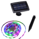 Ruban LED Solaire Pour Jardin Blanc Chaud 5 m 150 LED IP65 Recharge Solaire Ou USB Avec Capteur De Lumière - www.yonis-shop.com