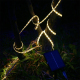Ruban LED Solaire Pour Jardin Blanc Chaud 5 m 150 LED IP65 Recharge Solaire Ou USB Avec Capteur De Lumière - www.yonis-shop.com