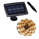 Ruban LED Solaire Pour Jardin Blanc Chaud 5 m 150 LED IP65 Recharge Solaire Ou USB Avec Capteur De Lumière - www.yonis-shop.com