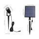 Projecteur Solaire Extérieur RGB 3W IP65 300 À 400 lm Allumage Automatique 6 À 9 h Orientable Sol Ou Mur - www.yonis-shop.com