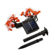 Guirlande Lumineuse Solaire Pour Jardin Extérieur 6.5 m 30 LEDs Abeilles Blanc Chaud Avec Panneau Sur Piquet - www.yonis-shop...
