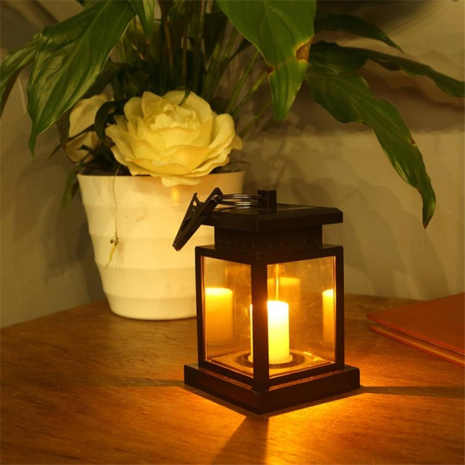 Lampe Solaire Déco Jardin LED Jaune Avec Pince Étanche IP65 Autonomie 8 À 10 Heures Allumage Automatique - www.yonis-shop.com