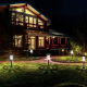 Lot De 2 Lampes Solaires LED Pour Jardin Éclairage Blanc Étanches IP65 Allumage Par Induction 5 W - www.yonis-shop.com